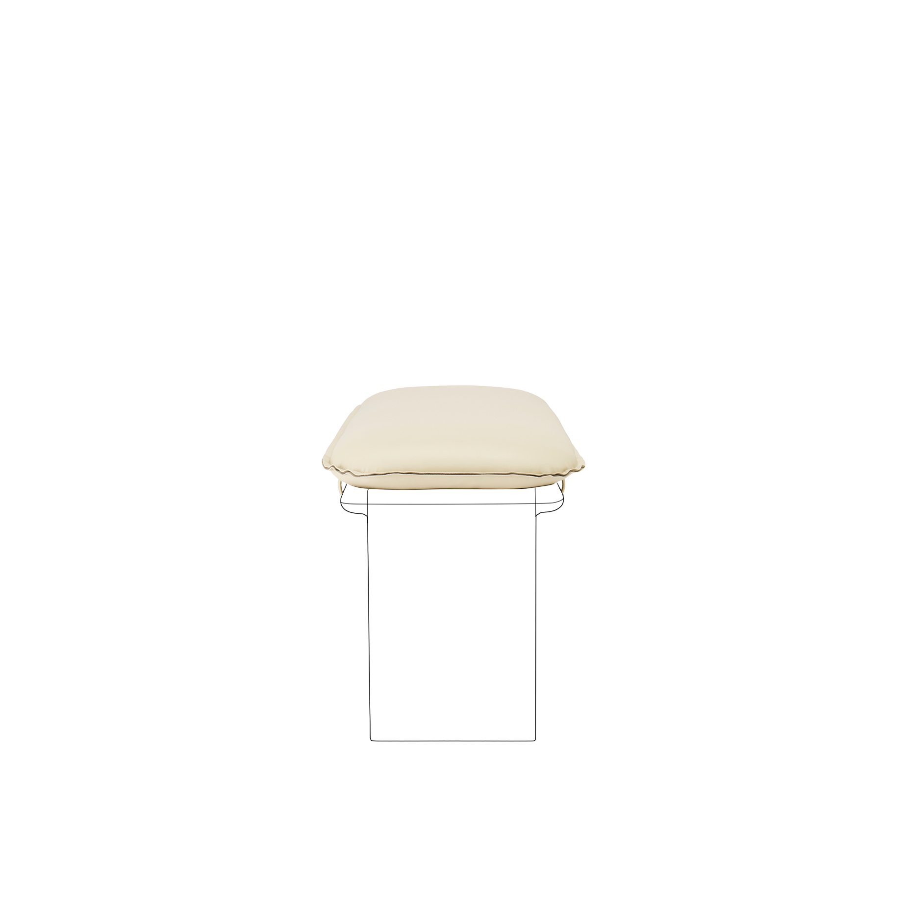 Liaison Bench Cushion - [ Simpson Cream ]