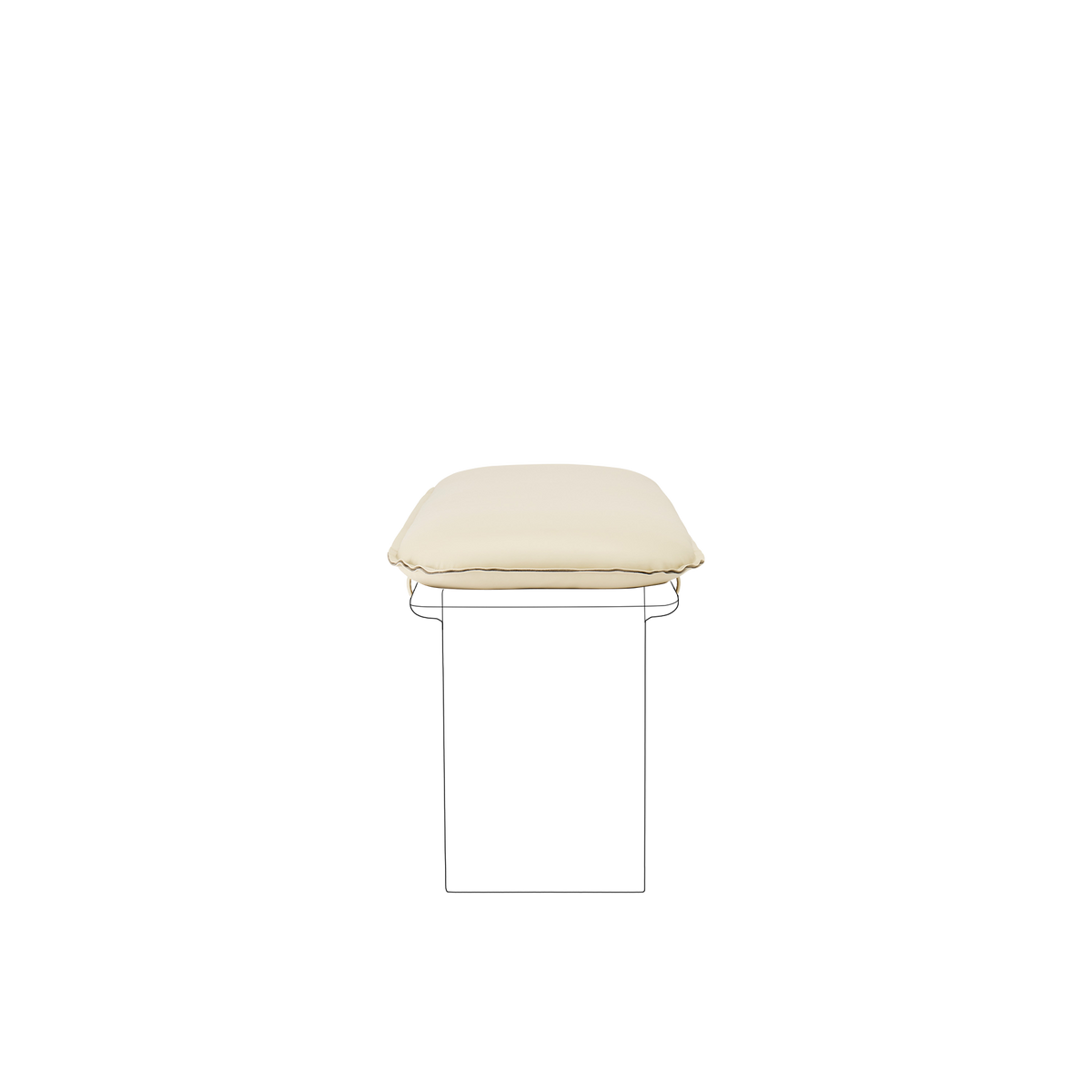 Liaison Bench Cushion - [ Simpson Cream ]