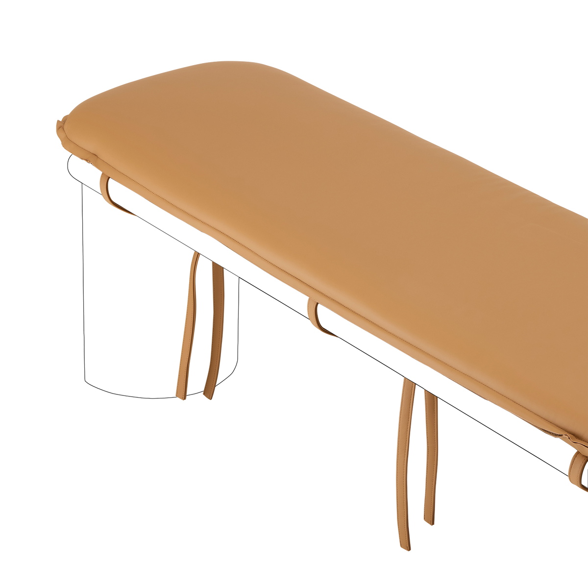 Liaison Bench Cushion - [ Simpson Tan ]