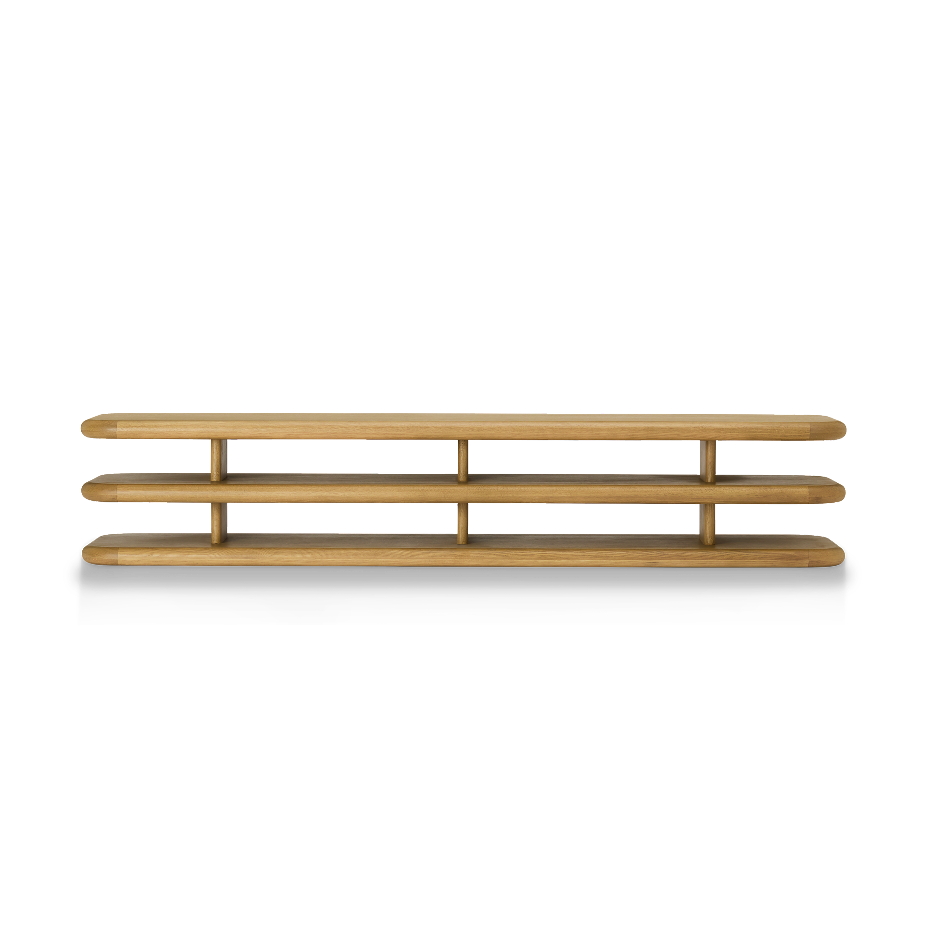 Plinto Bench - [ Oak ]