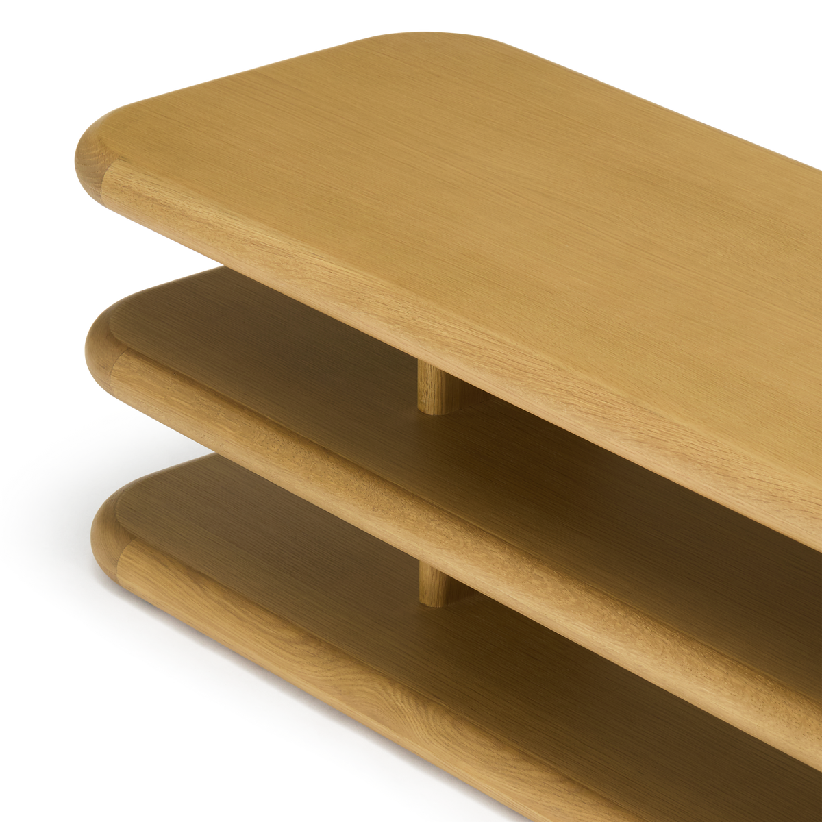 Plinto Bench - [ Oak ]