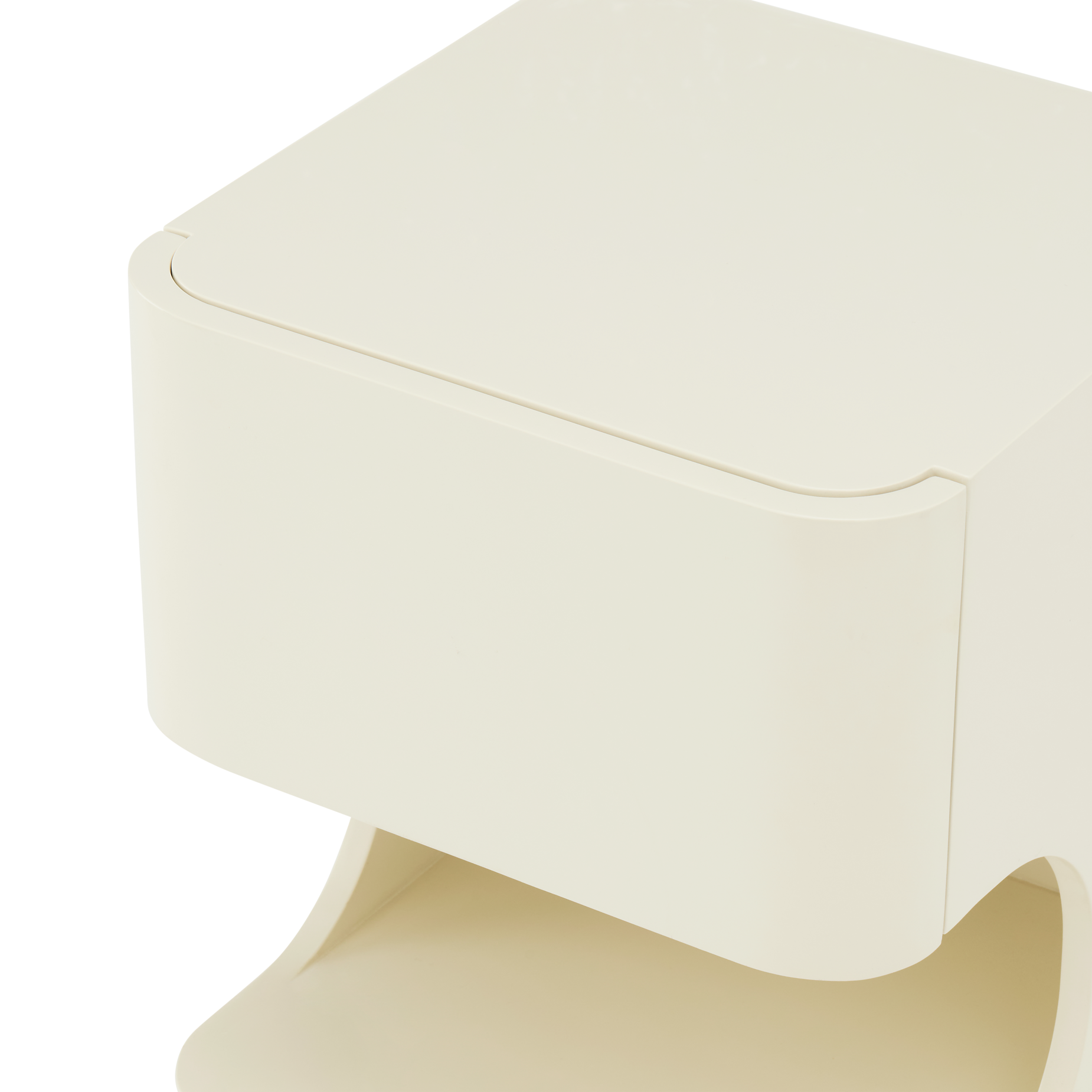 Edie Bedside Table - [ Antique White ]