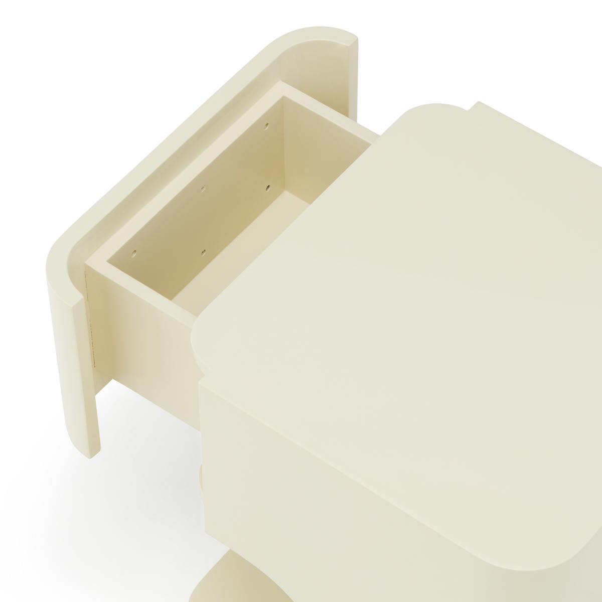 Edie Bedside Table - [ Antique White ]