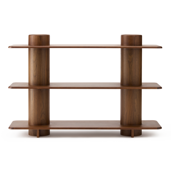 Contour 3 Shelf - [ Walnut ]