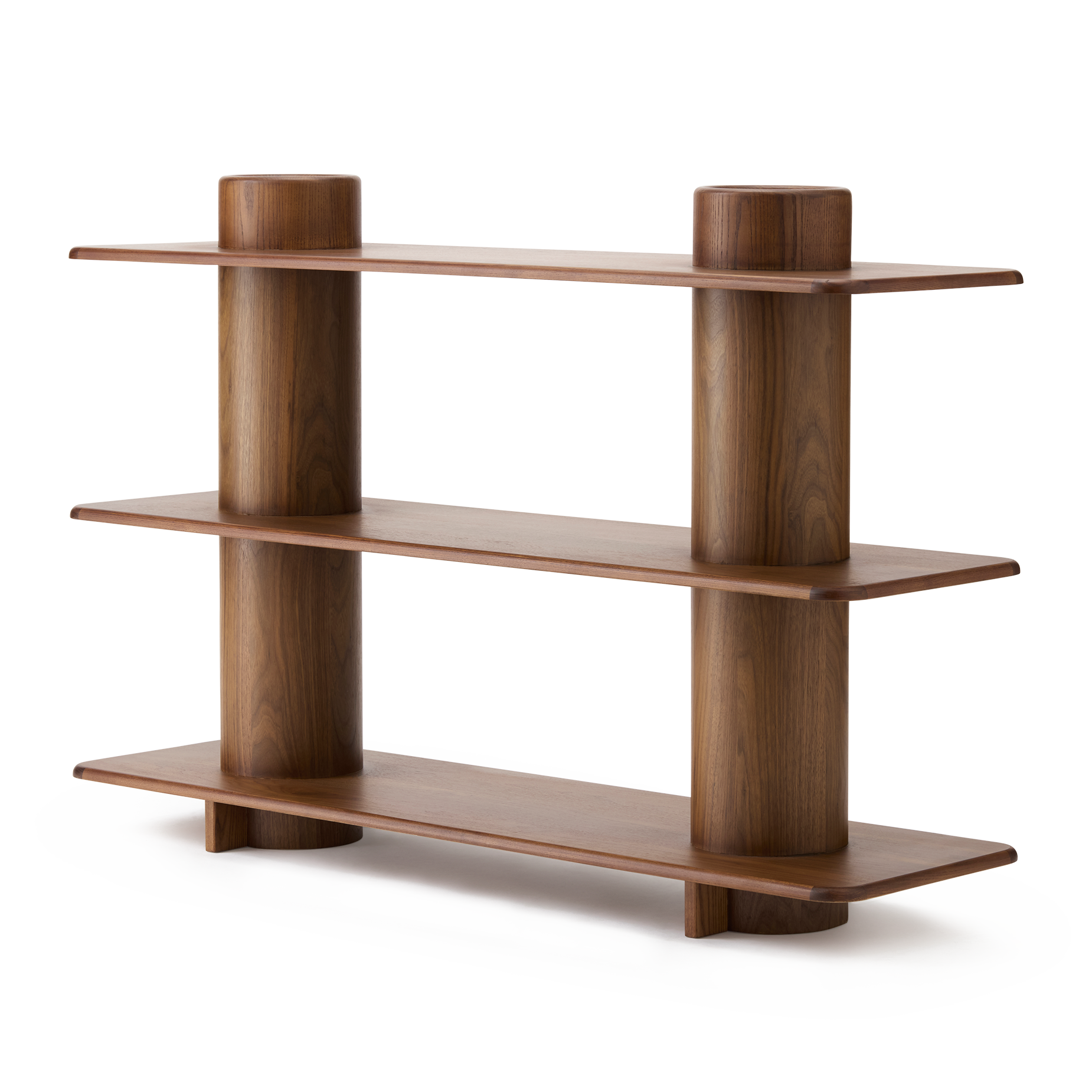 Contour 3 Shelf - [ Walnut ]