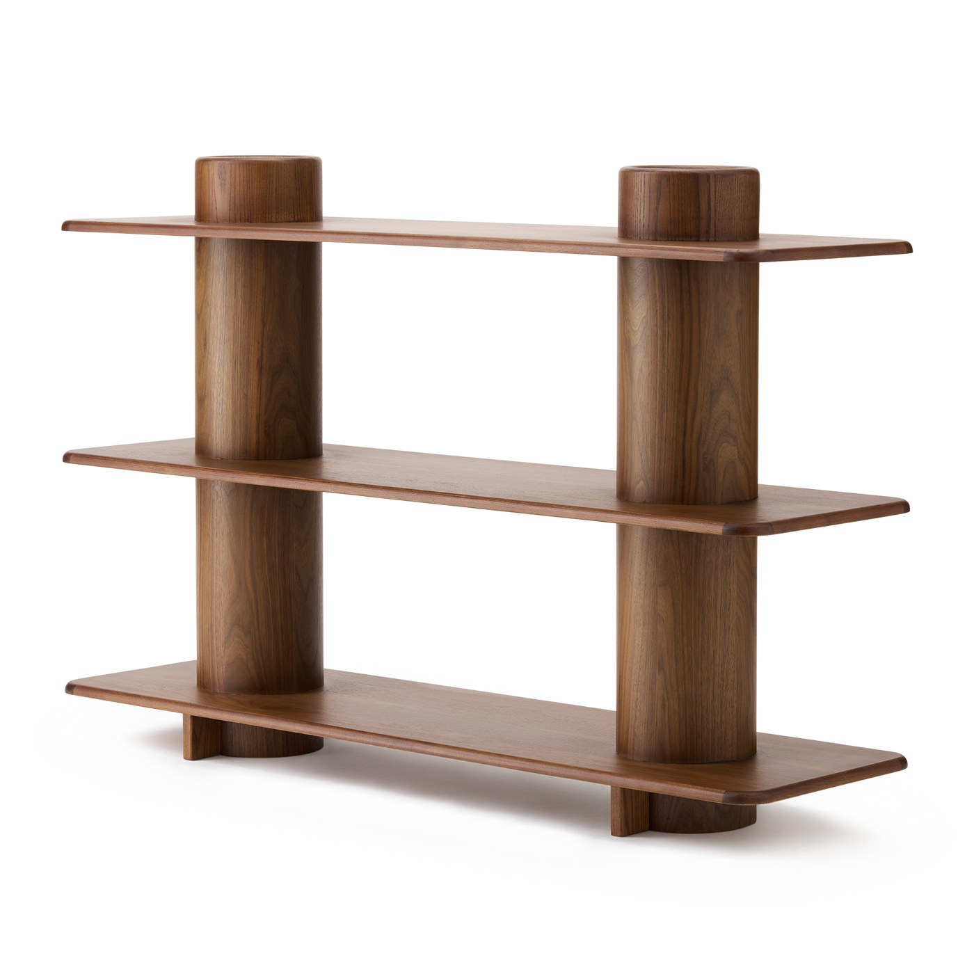 Contour 3 Shelf - [ Walnut ]