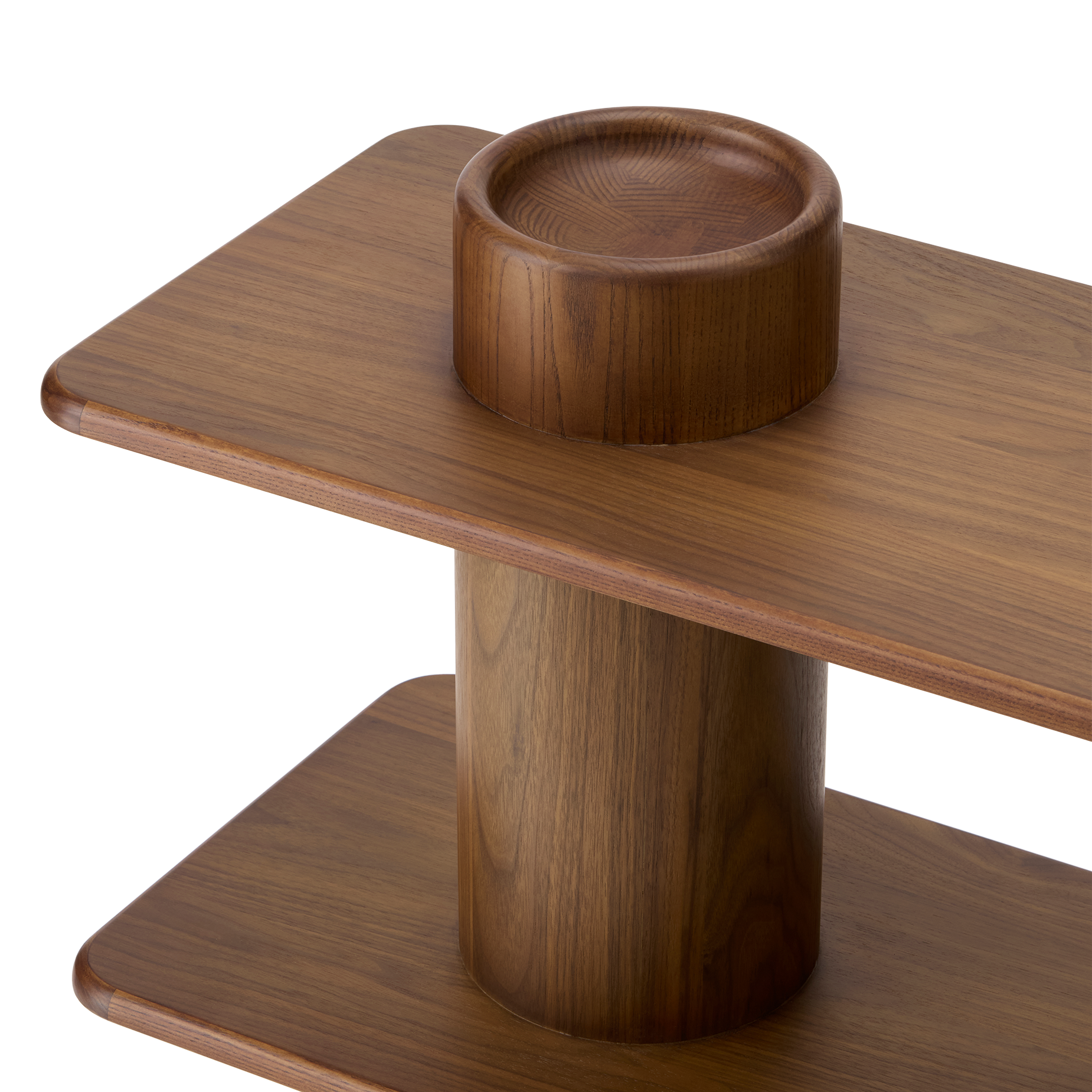 Contour 3 Shelf - [ Walnut ]