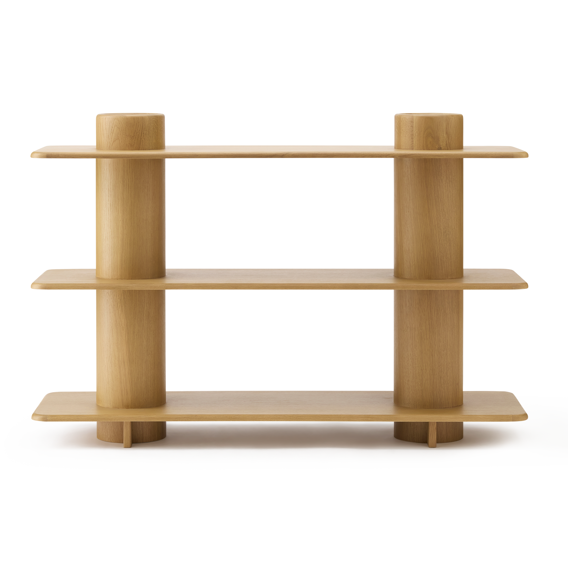 Contour 3 Shelf - [ Oak ]
