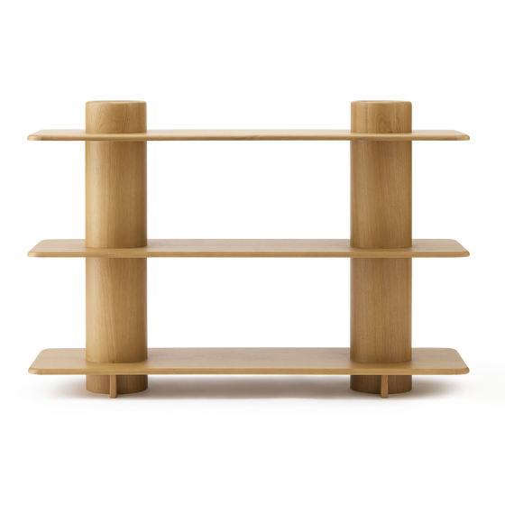 Contour 3 Shelf - [ Oak ]