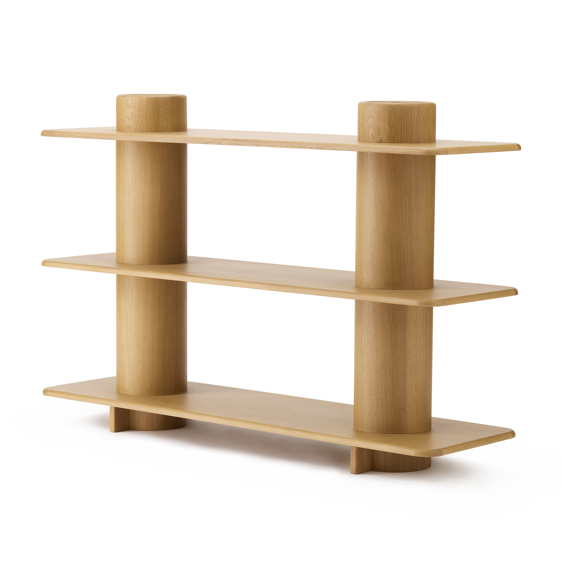 Contour 3 Shelf - [ Oak ]