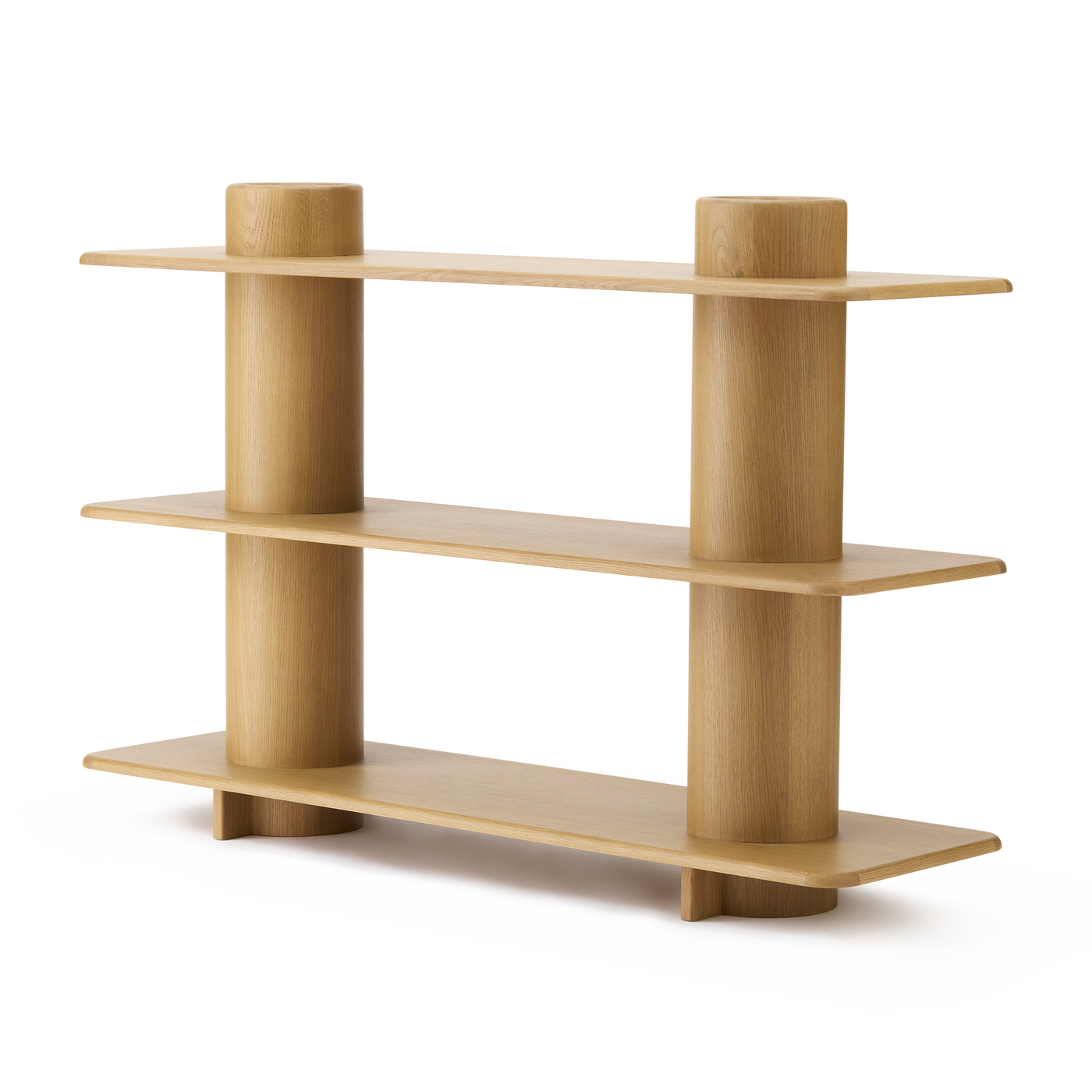 Contour 3 Shelf - [ Oak ]