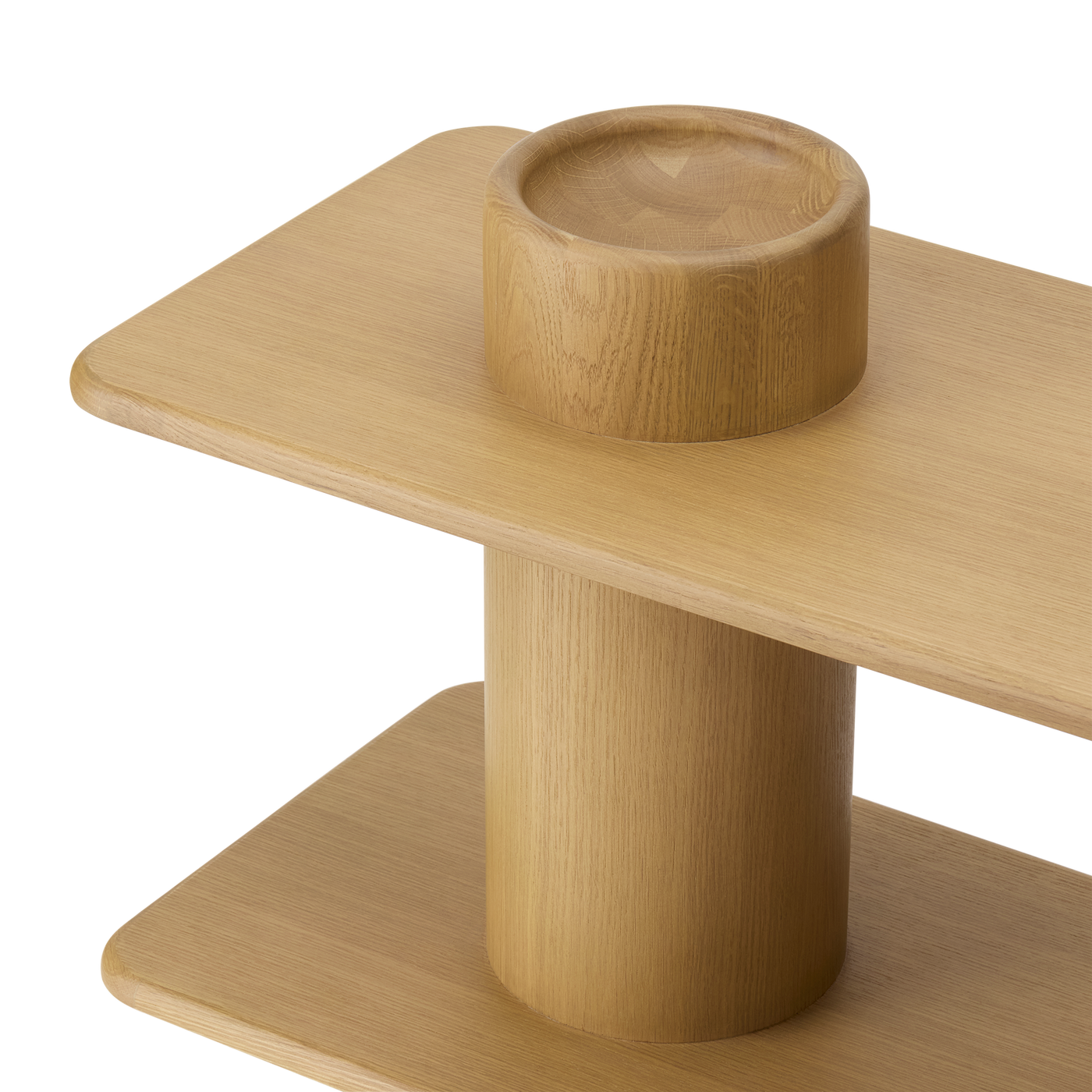 Contour 3 Shelf - [ Oak ]