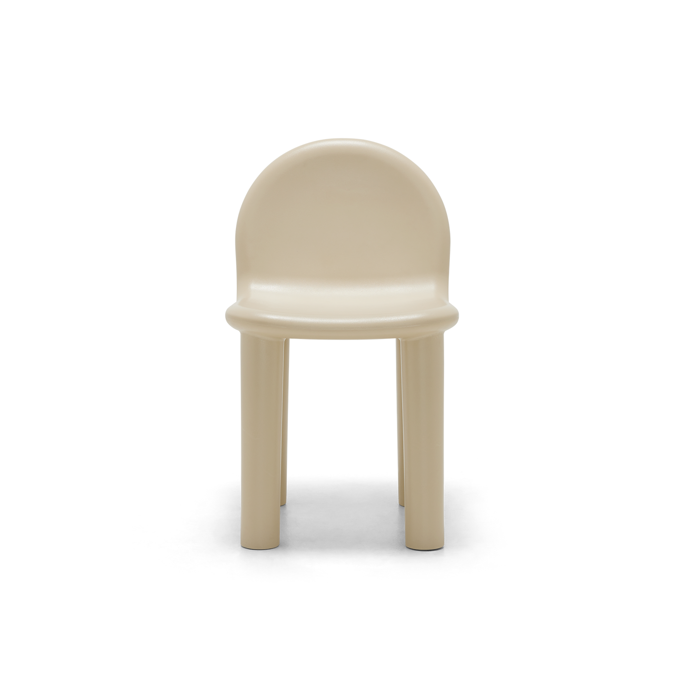 ELLISON STUDIOS. Arch Dining Chair in Pebble.