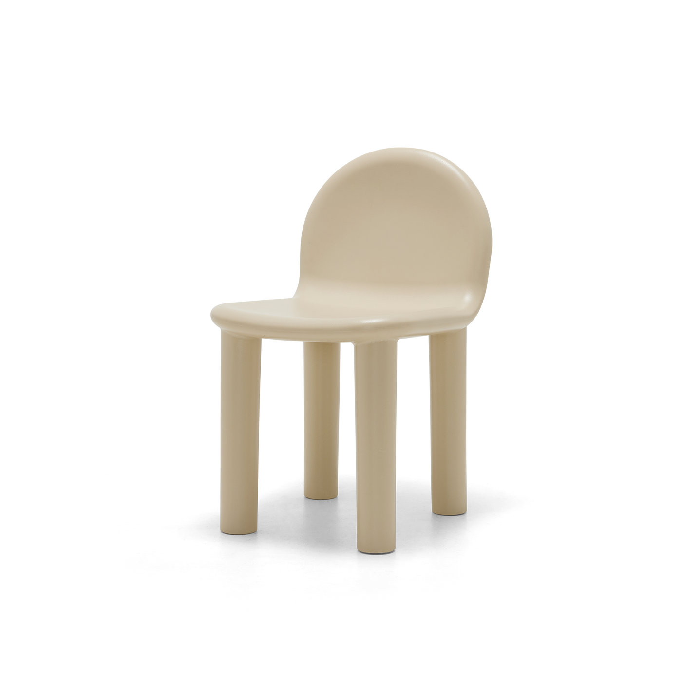 ELLISON STUDIOS. Arch Dining Chair in Pebble.
