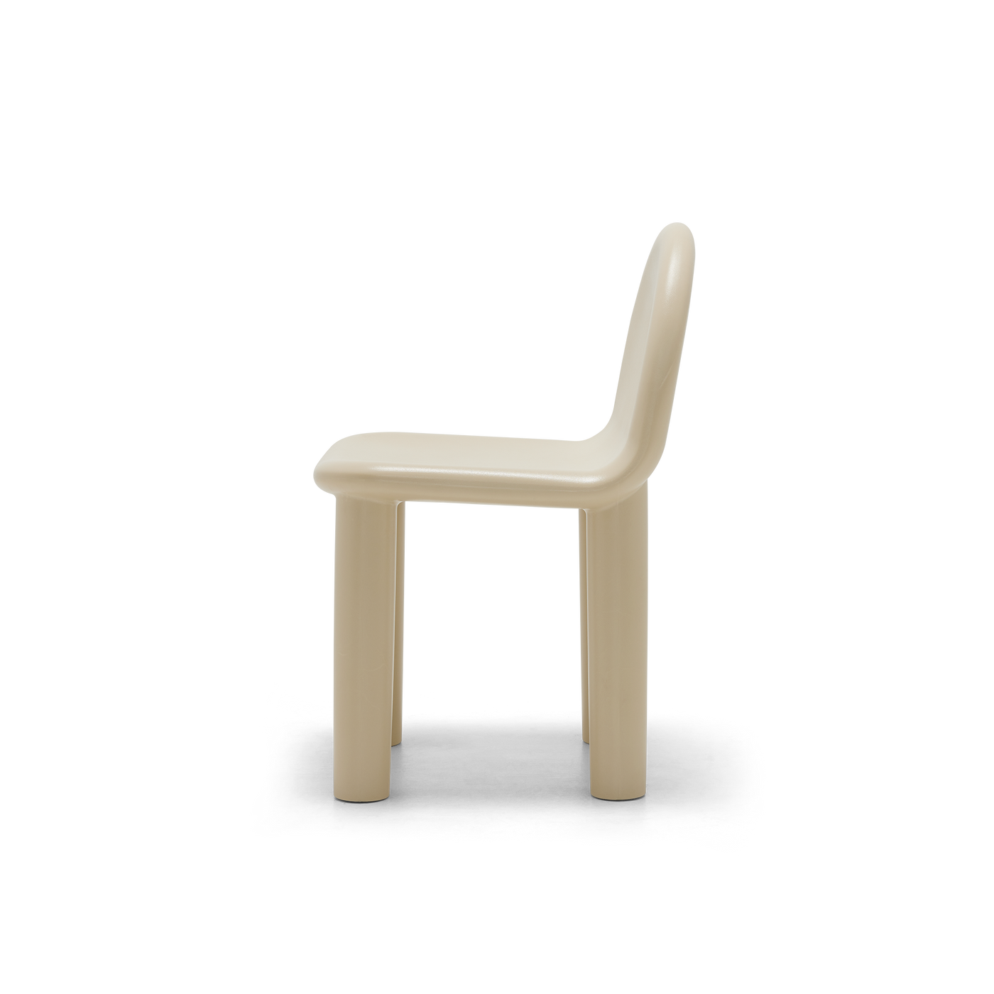 ELLISON STUDIOS. Arch Dining Chair in Pebble.