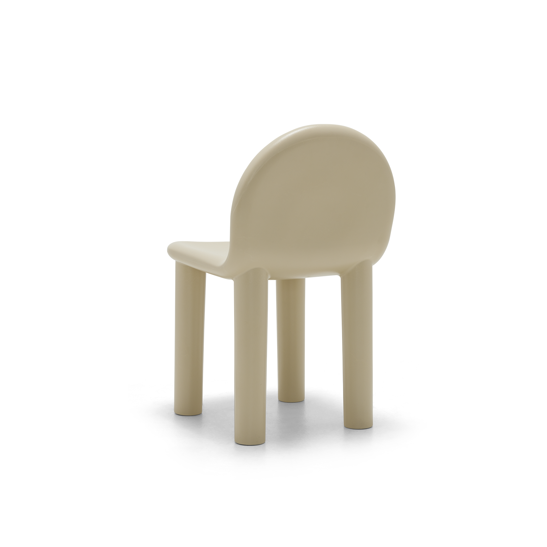 ELLISON STUDIOS. Arch Dining Chair in Pebble.