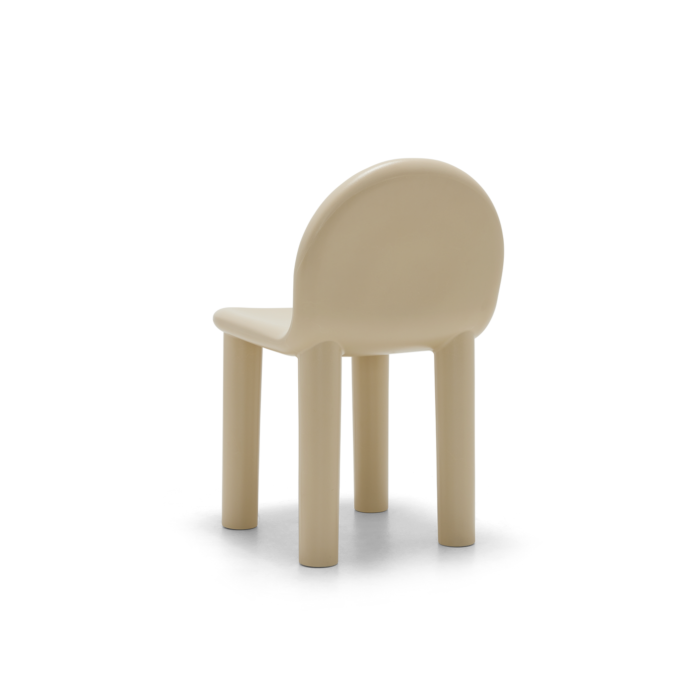 ELLISON STUDIOS. Arch Dining Chair in Pebble.