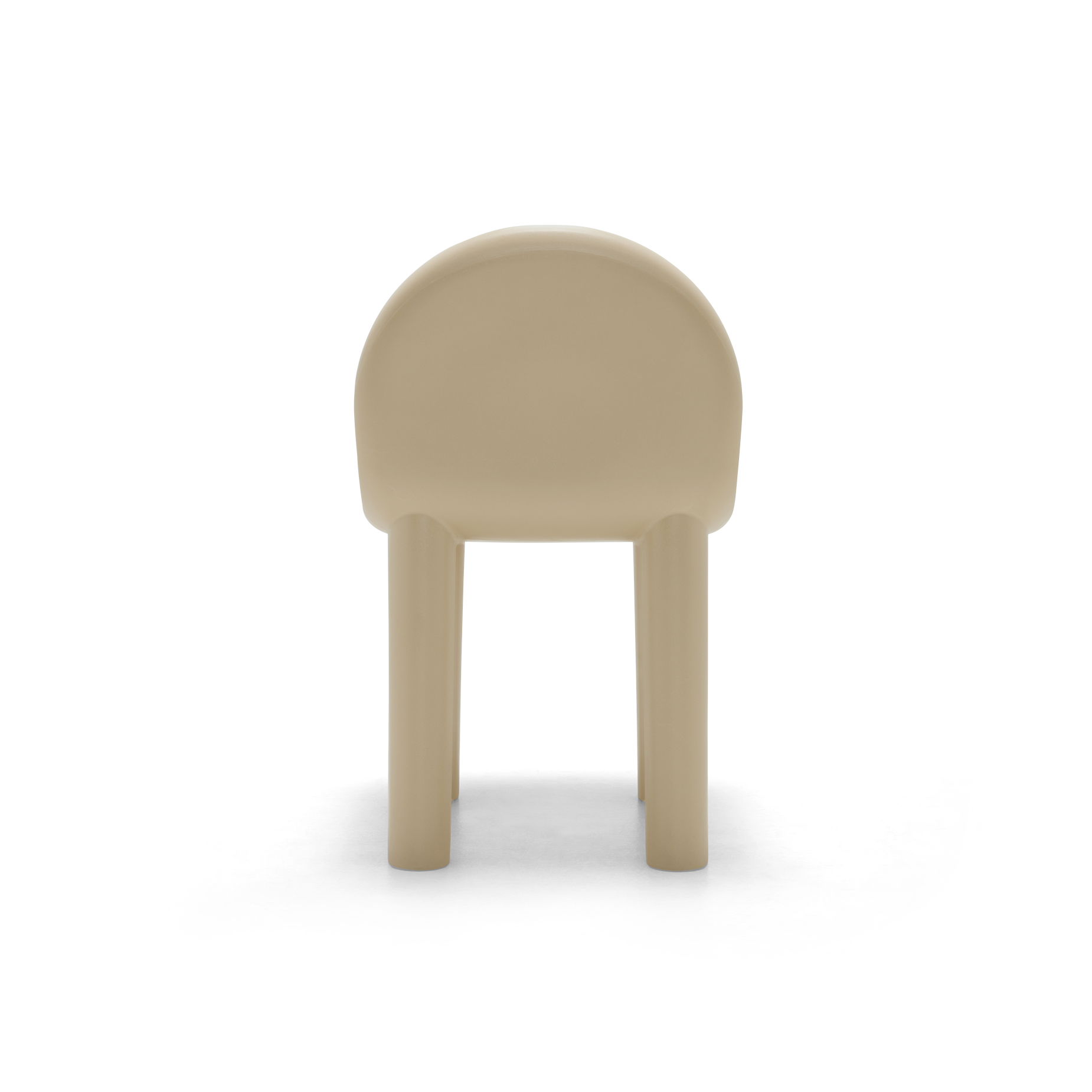 ELLISON STUDIOS. Arch Dining Chair in Pebble.
