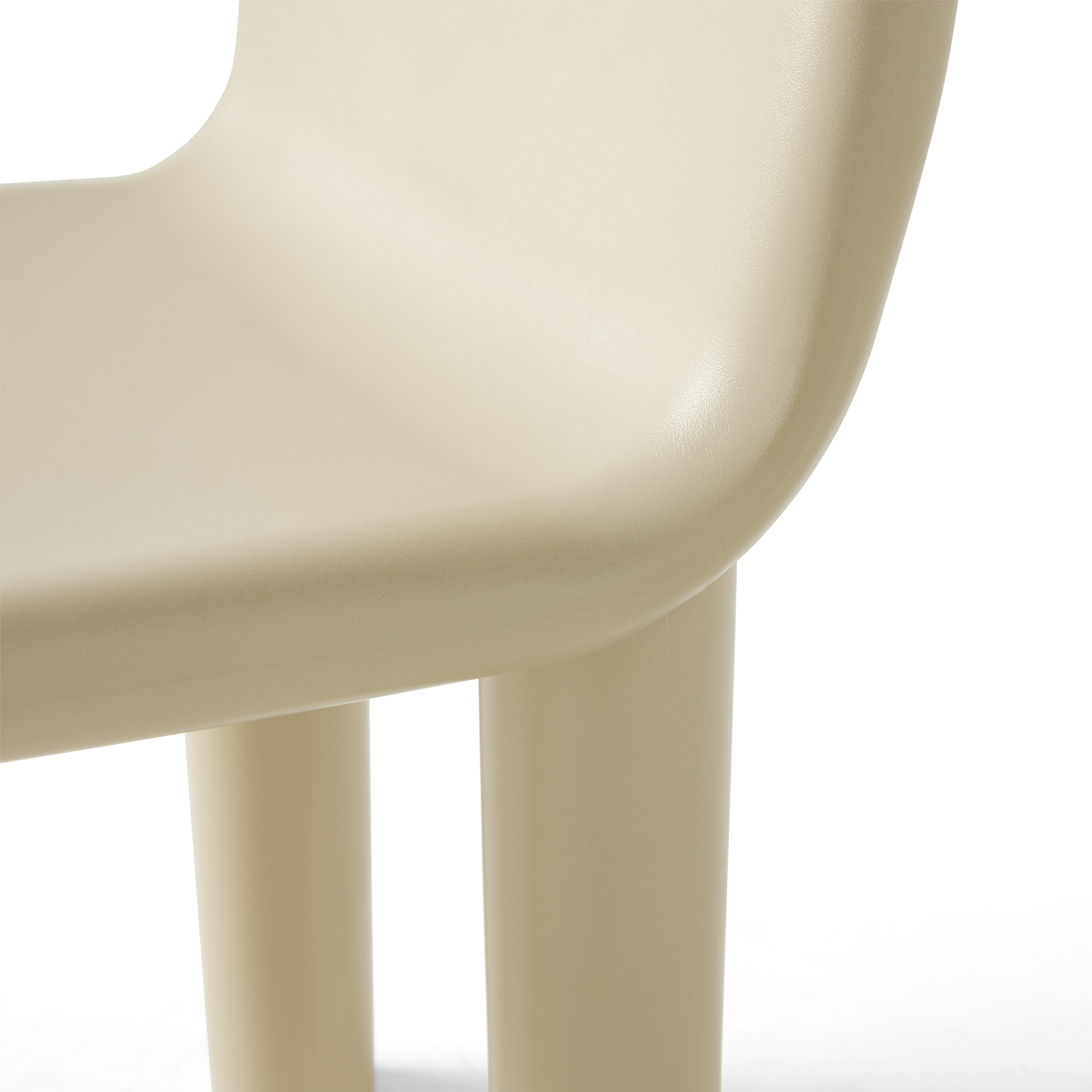 ELLISON STUDIOS. Arch Dining Chair in Pebble.