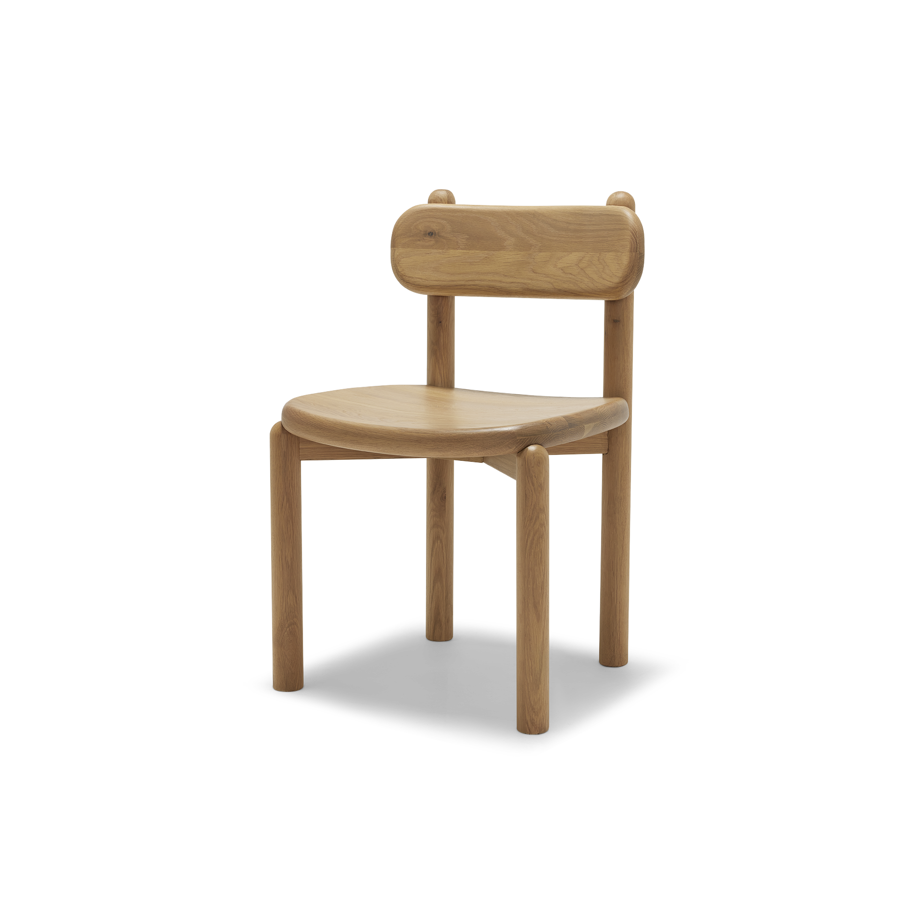 Bistro Dining Chair - [ Oak ]