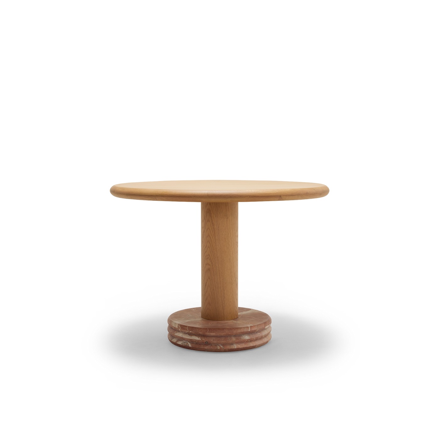 Bistro 105 Dining Table - [ Oak & Marble ]