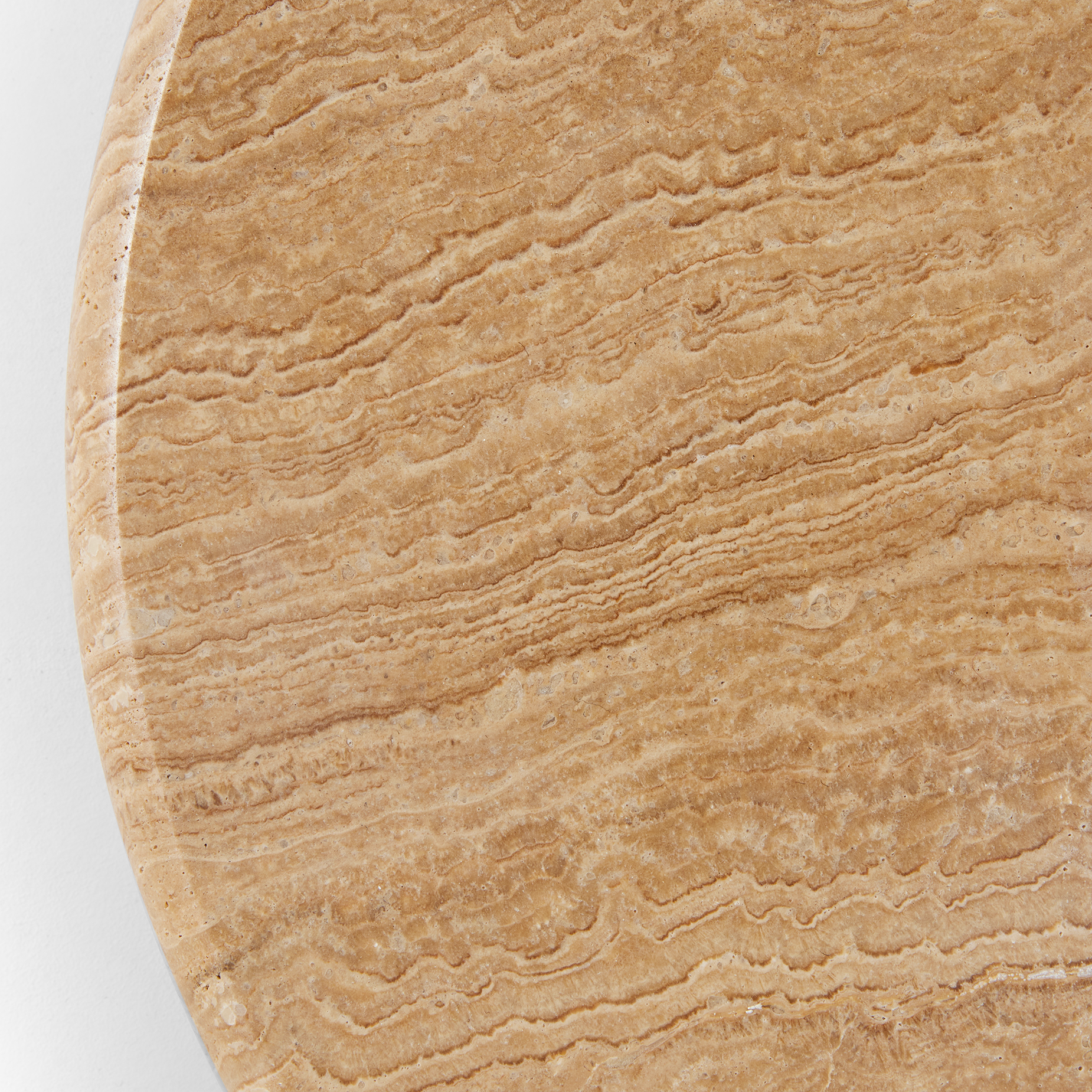 Bistro 105 Dining Table - [ Oak & Travertine ]