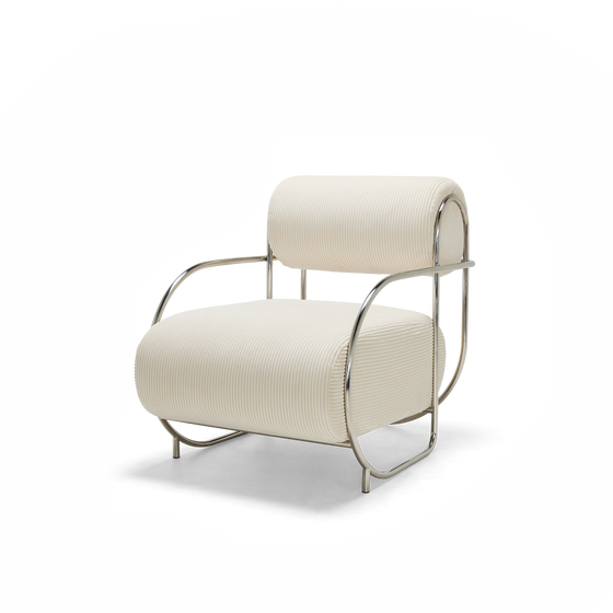 Chromeo Armchair - [ Sorrento Moon ]