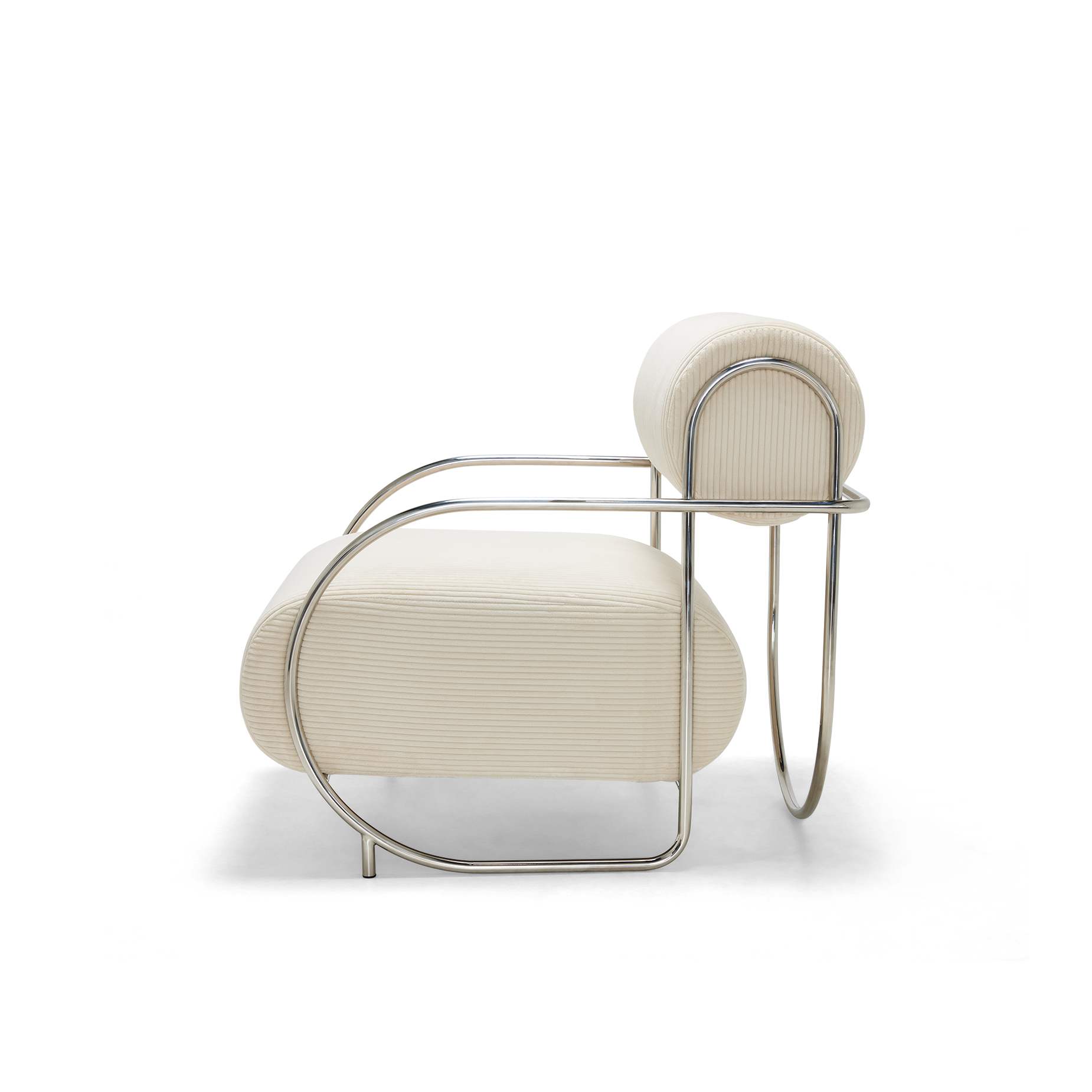 Chromeo Armchair - [ Sorrento Moon ]