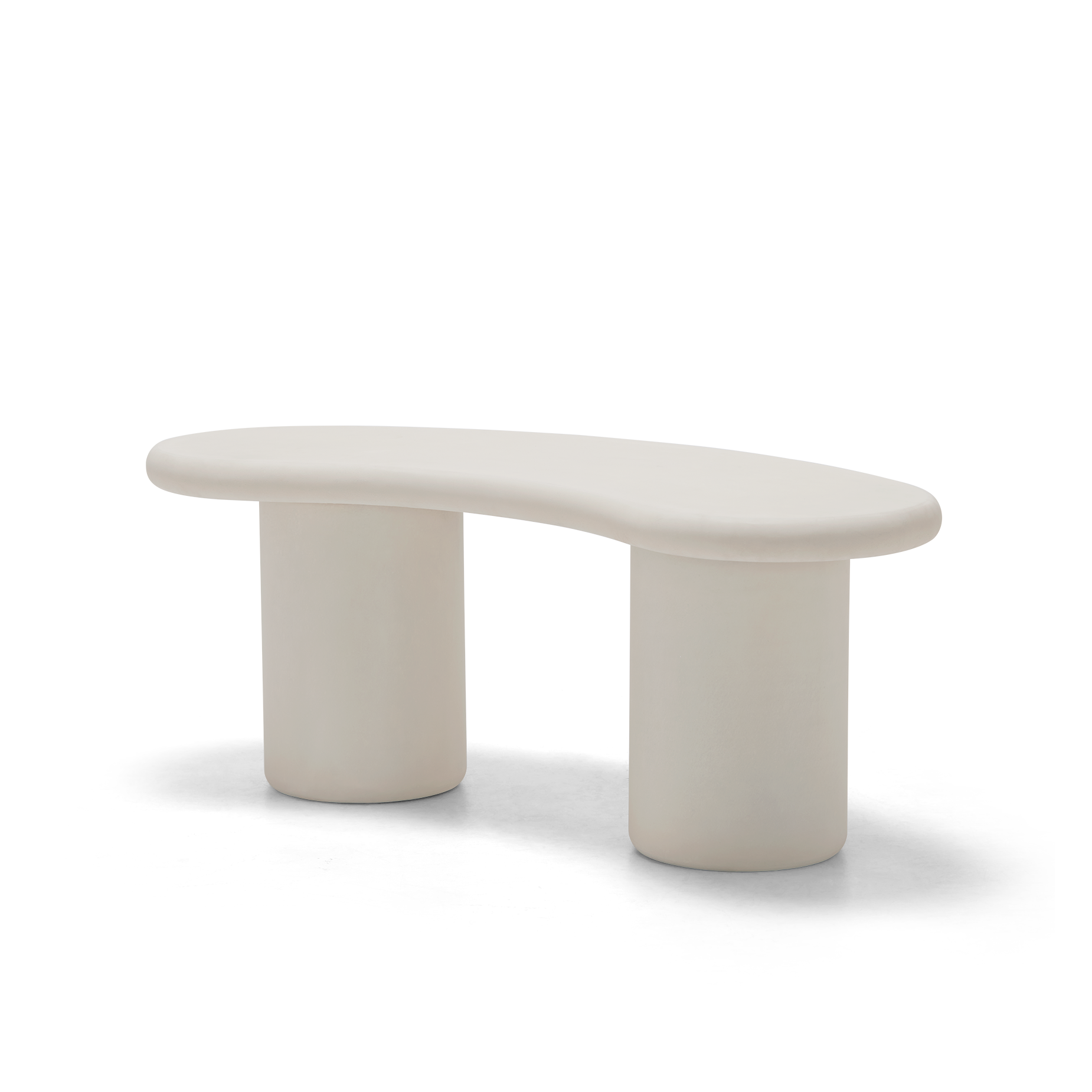 Earth Outdoor Bench - [ Concrete Husk ]