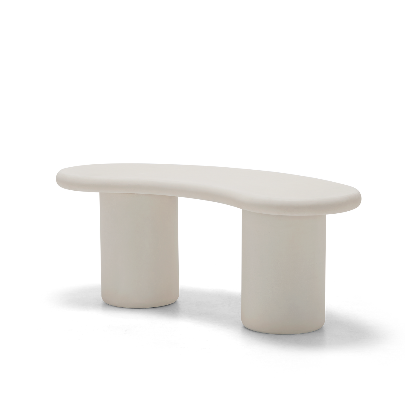 Earth Outdoor Bench - [ Concrete Husk ]