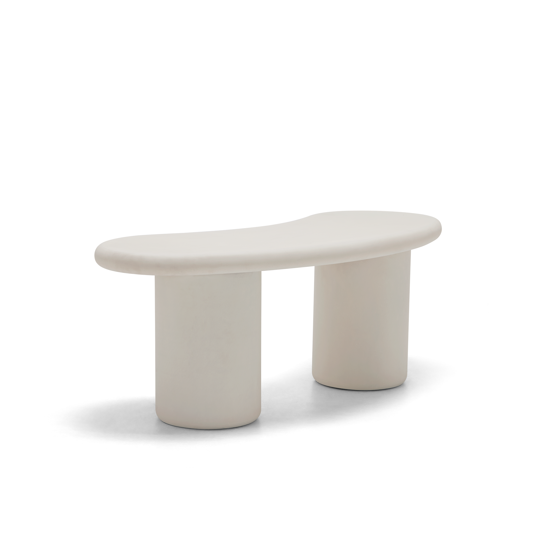 Earth Outdoor Bench - [ Concrete Husk ]