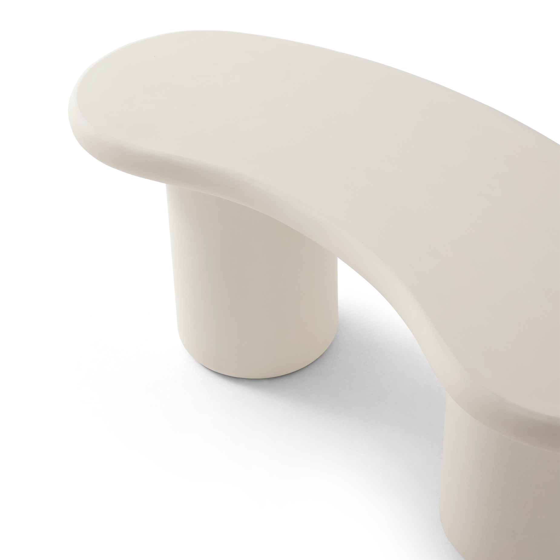 Earth Outdoor Bench - [ Concrete Husk ]