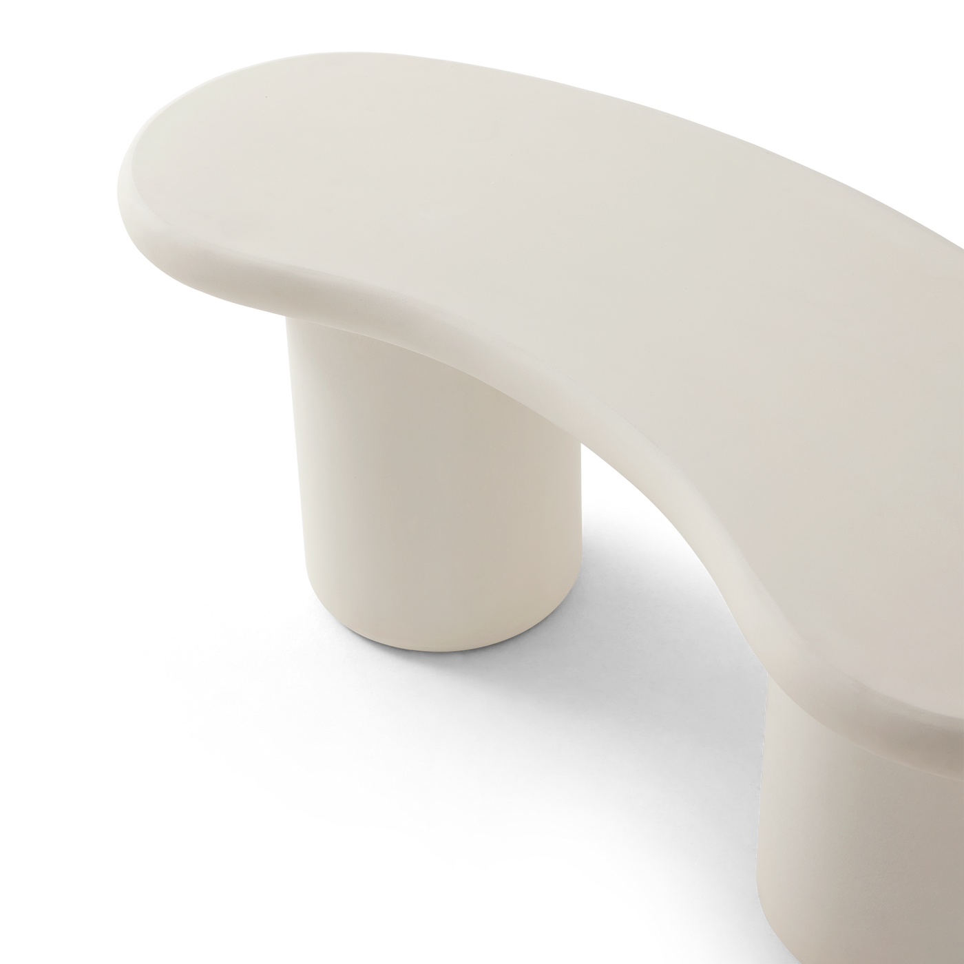 Earth Outdoor Bench - [ Concrete Husk ]