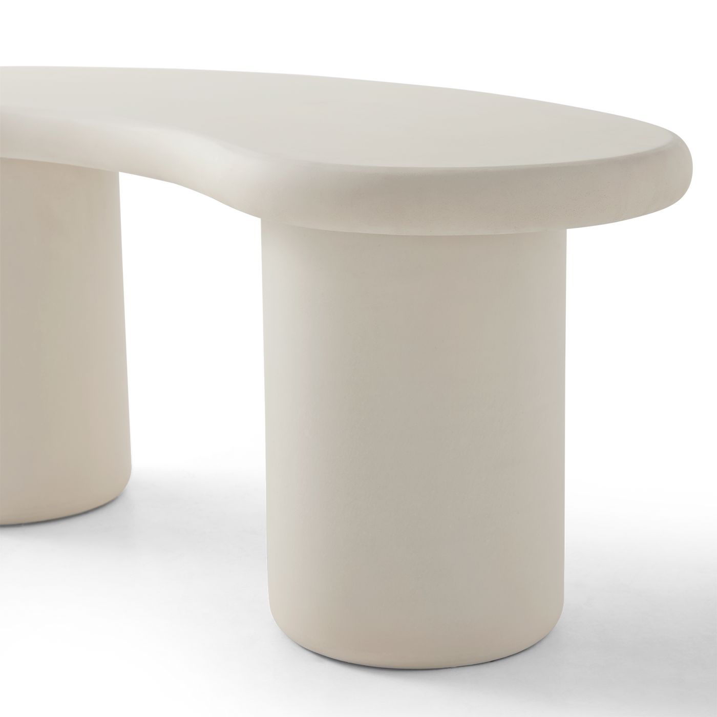 Earth Outdoor Bench - [ Concrete Husk ]