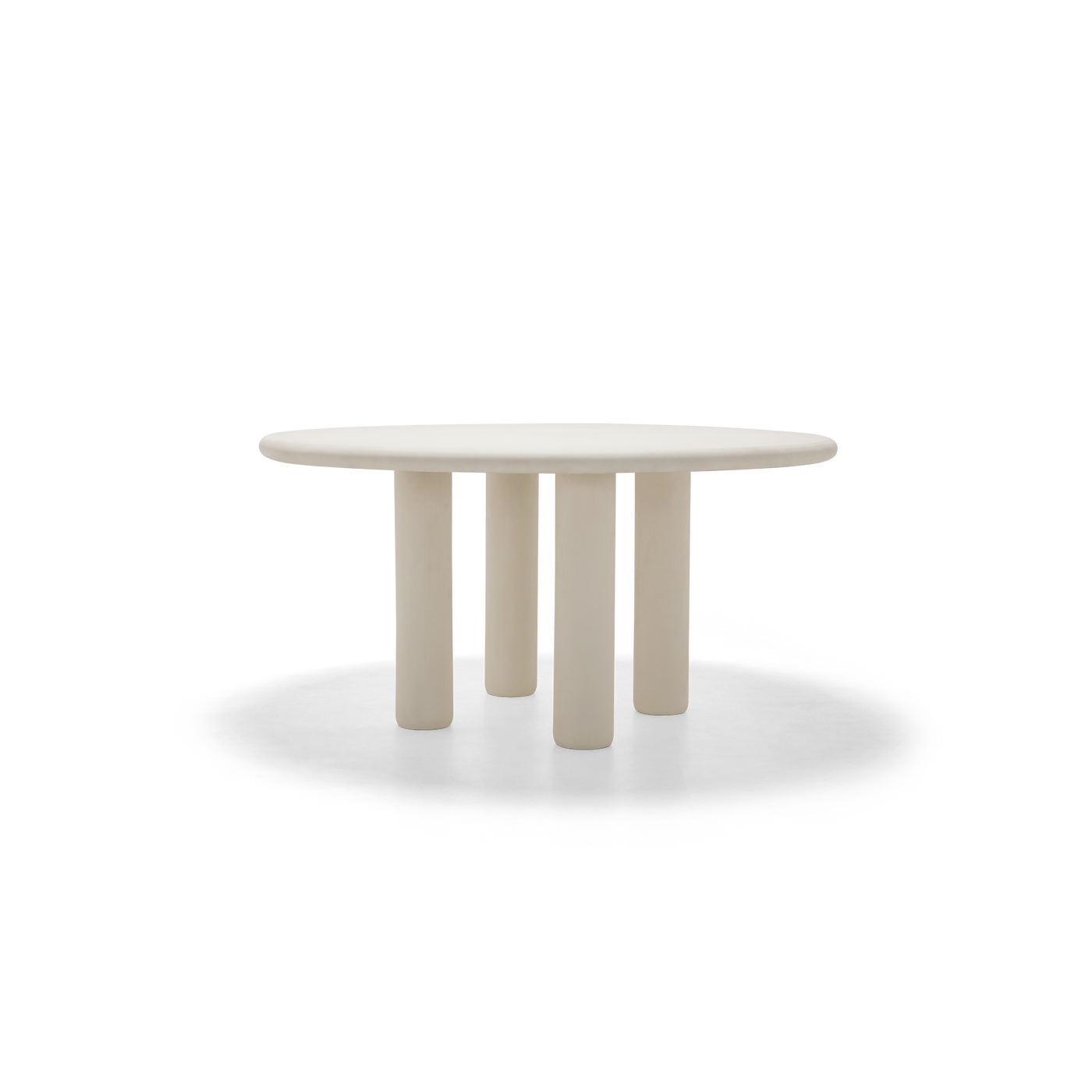 Earth Outdoor Dining Table - [ Concrete Husk ]