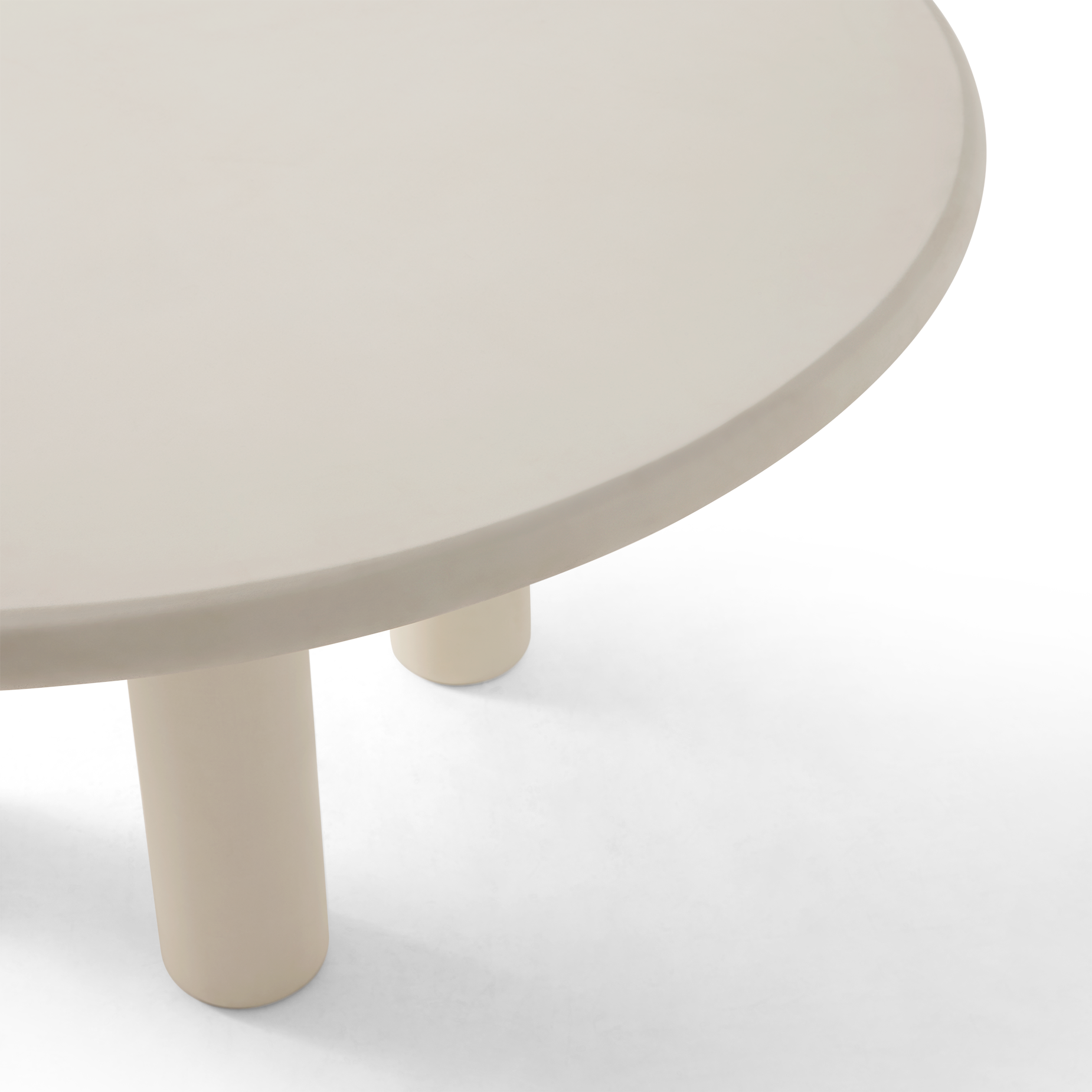 Earth Outdoor Dining Table - [ Concrete Husk ]