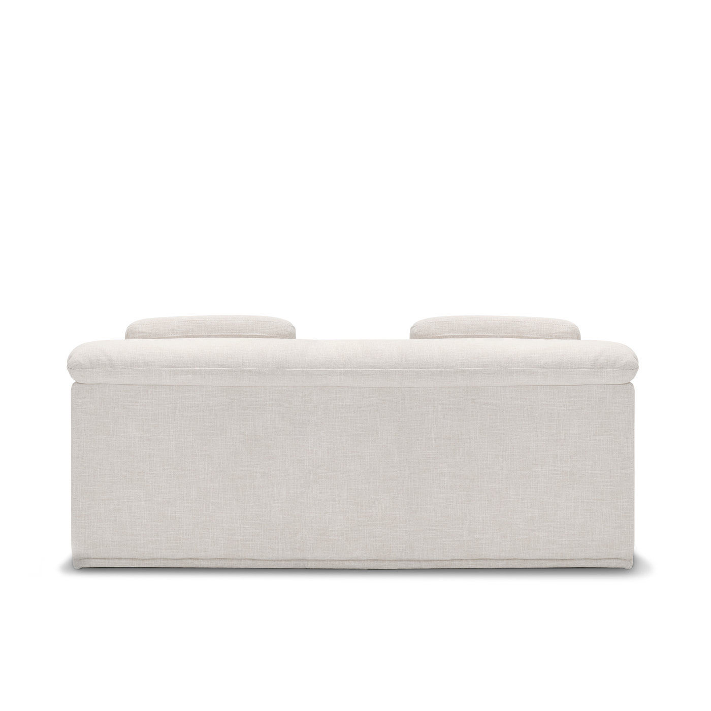 Float 3 Seat Armless Modular Piece - [ Byron Oyster ]