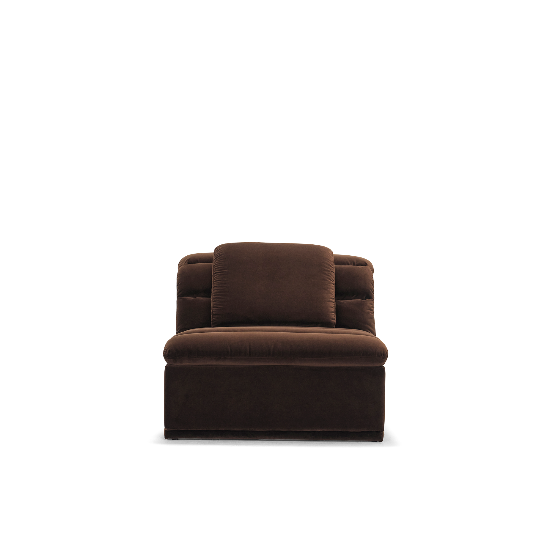 Float 1.5 Seat Armless Modular Piece - [ Avalon Piccolo ]