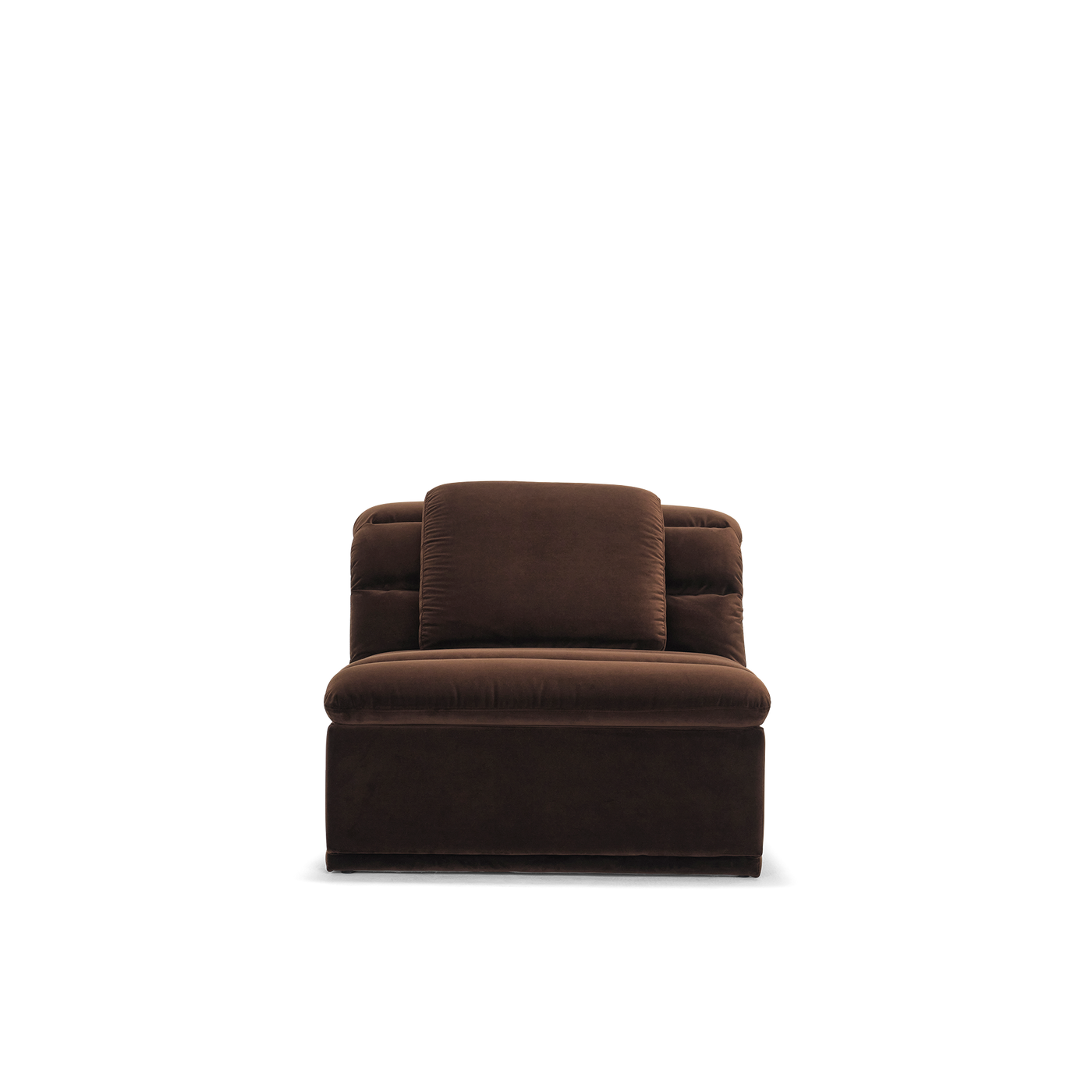 Float 1.5 Seat Armless Modular Piece - [ Avalon Piccolo ]