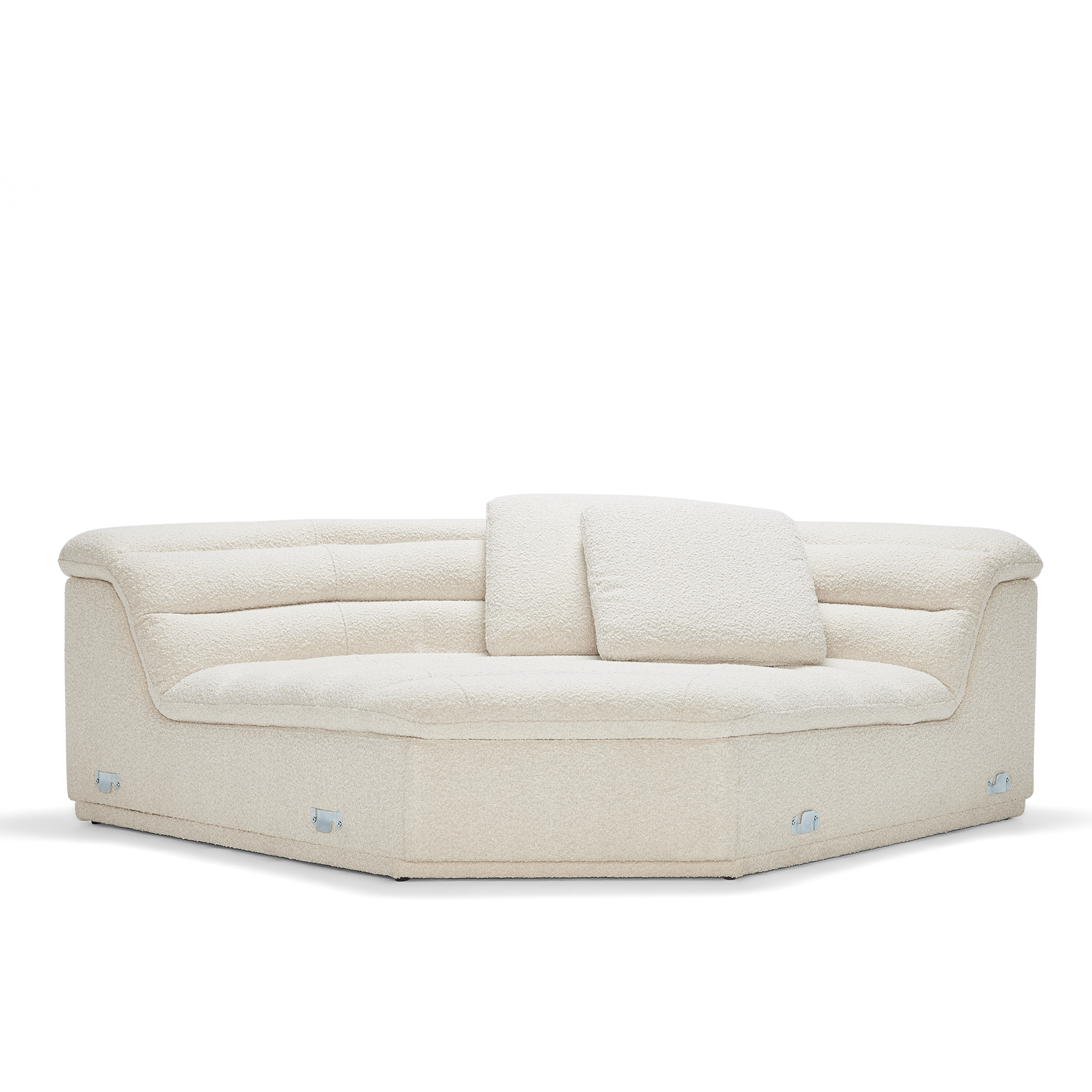 Float Corner Modular Piece - [ Bronte La Creme ]