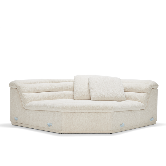 Float Corner Modular Piece - [ Bronte La Creme ]