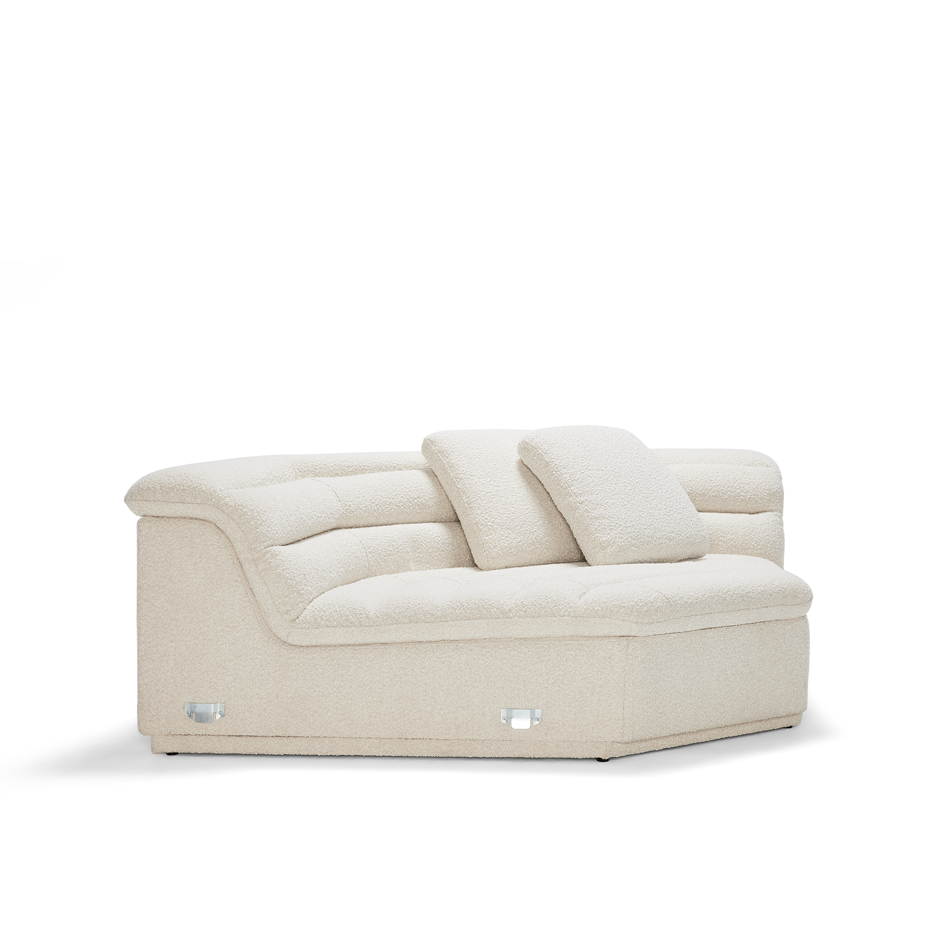 Float Corner Modular Piece - [ Bronte La Creme ]