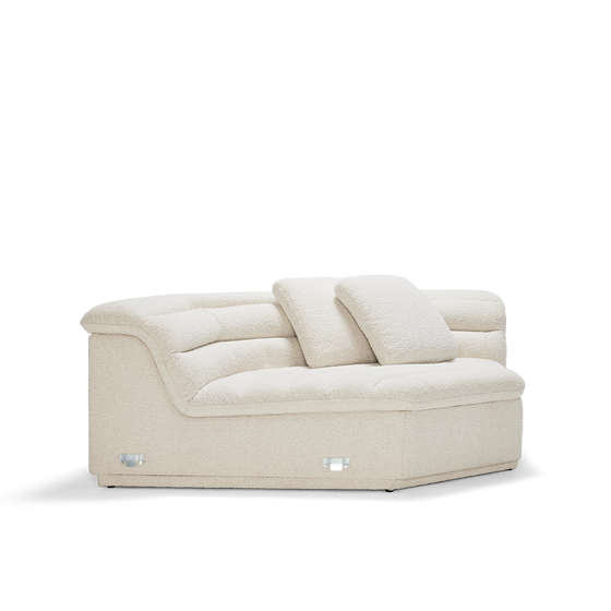 Float Corner Modular Piece - [ Bronte La Creme ]