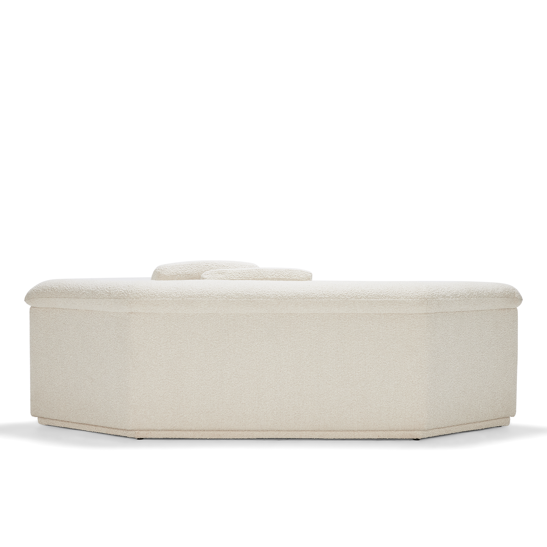 Float Corner Modular Piece - [ Bronte La Creme ]