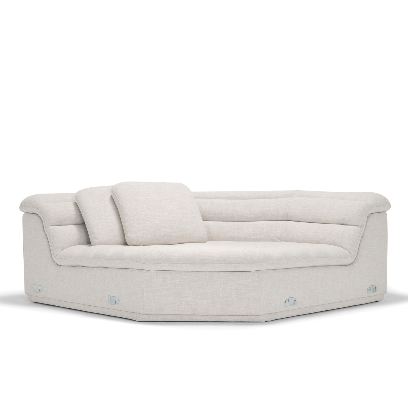 Float Corner Modular Piece - [ Byron Oyster ]