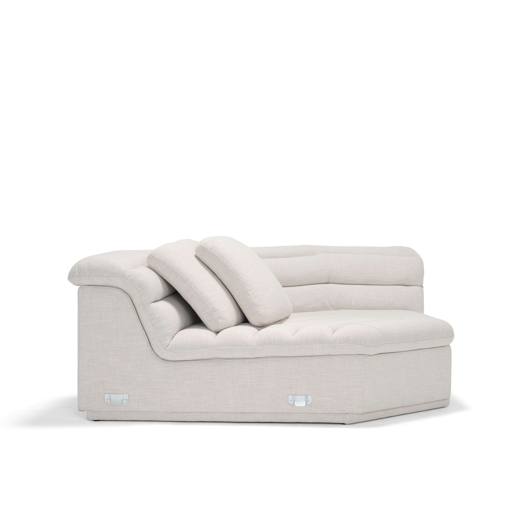 Float Corner Modular Piece - [ Byron Oyster ]