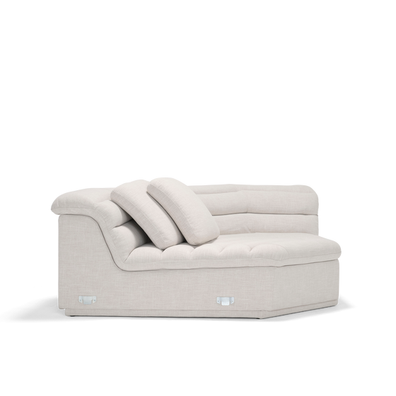 Float Corner Modular Piece - [ Byron Oyster ]