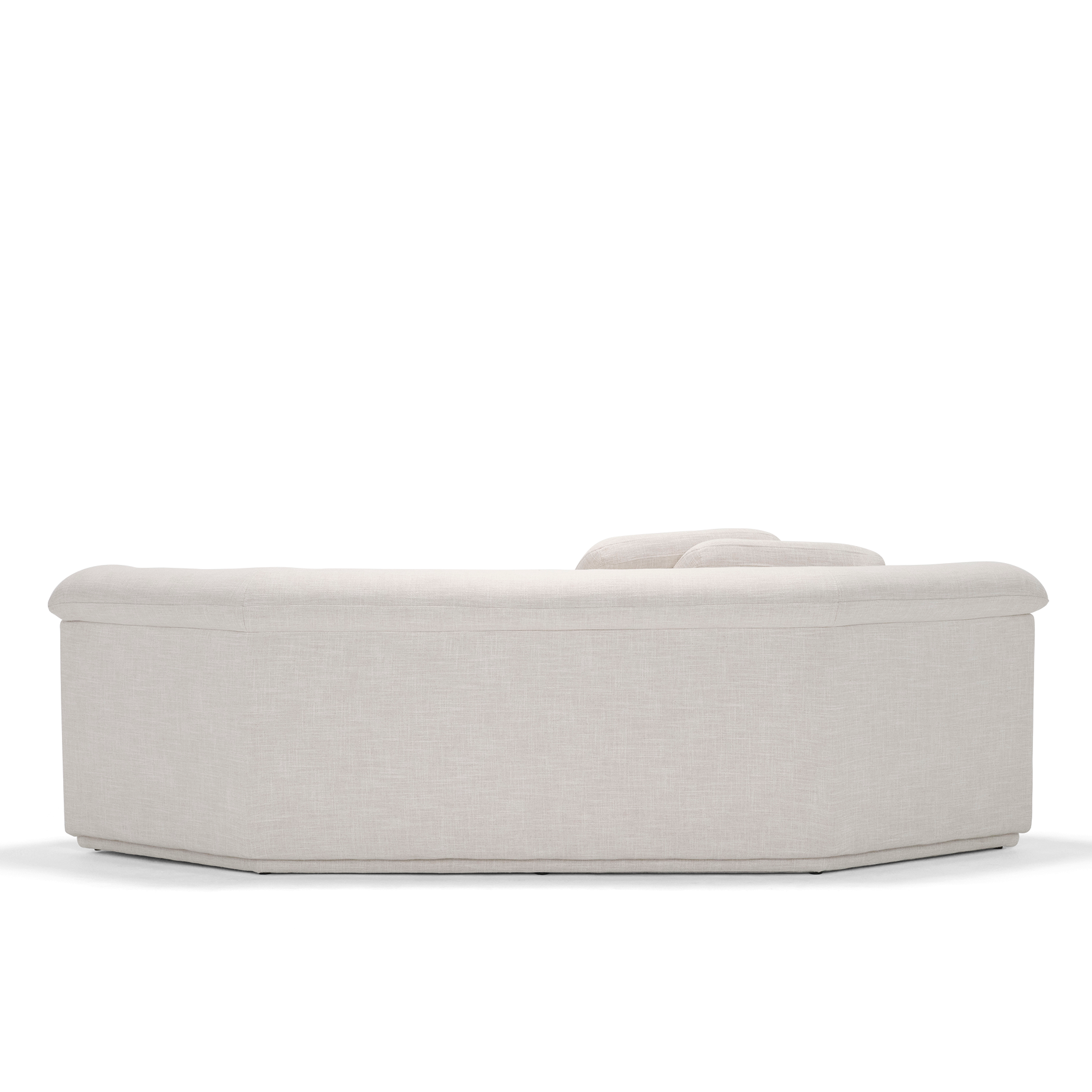 Float Corner Modular Piece - [ Byron Oyster ]