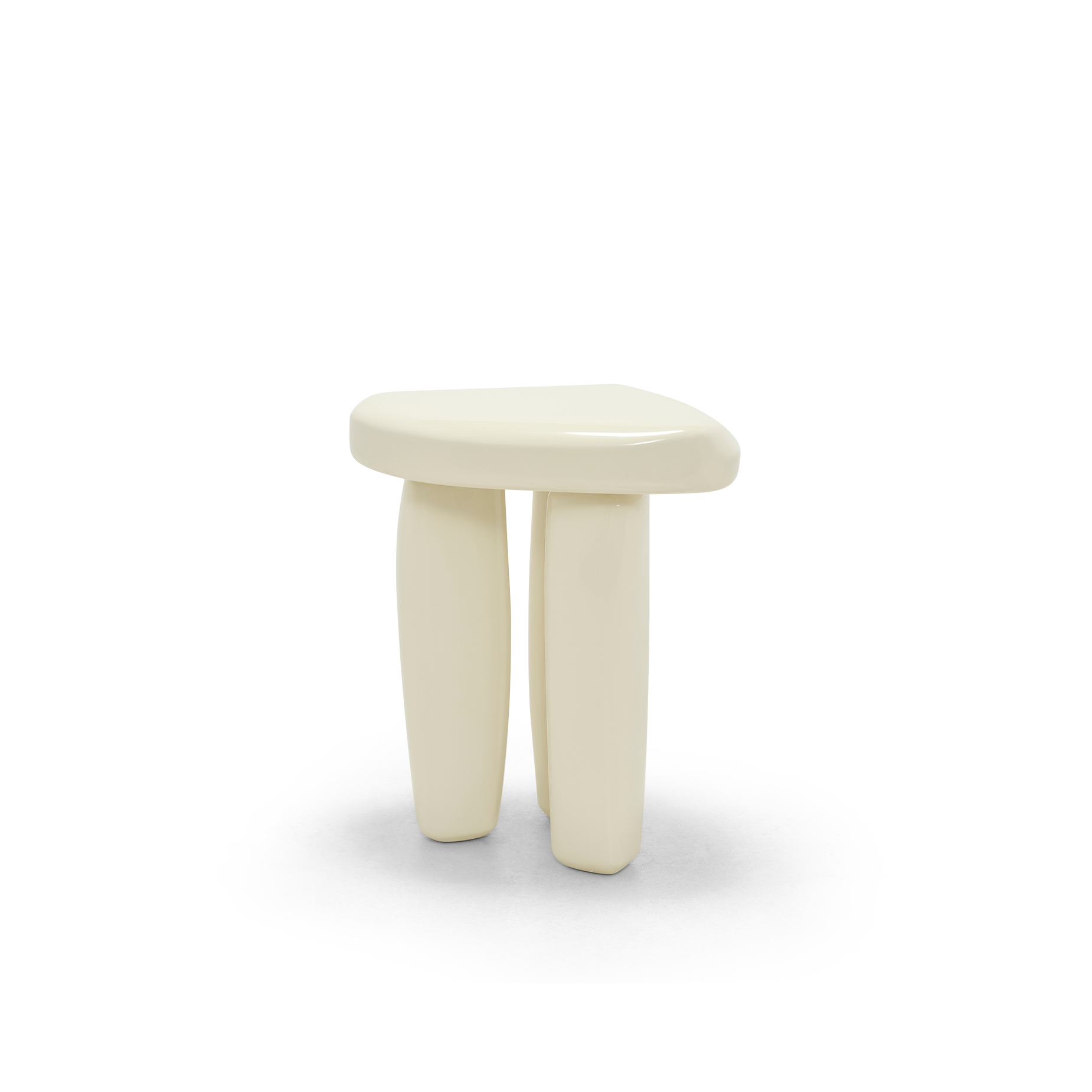 Isola Side Table - [ Antique White ]