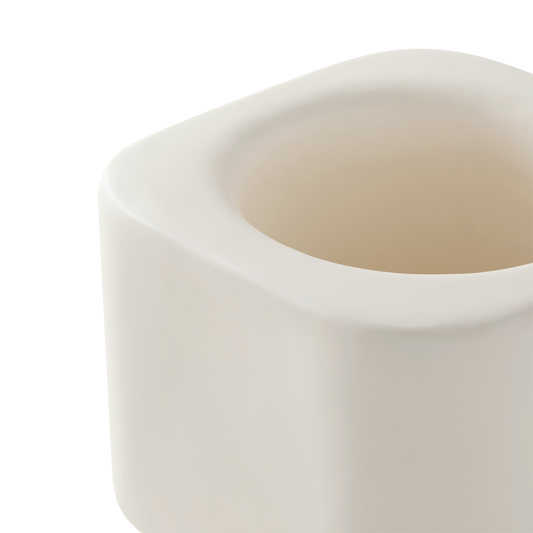 Khouie Planter Large - [ Fibrestone Husk ]